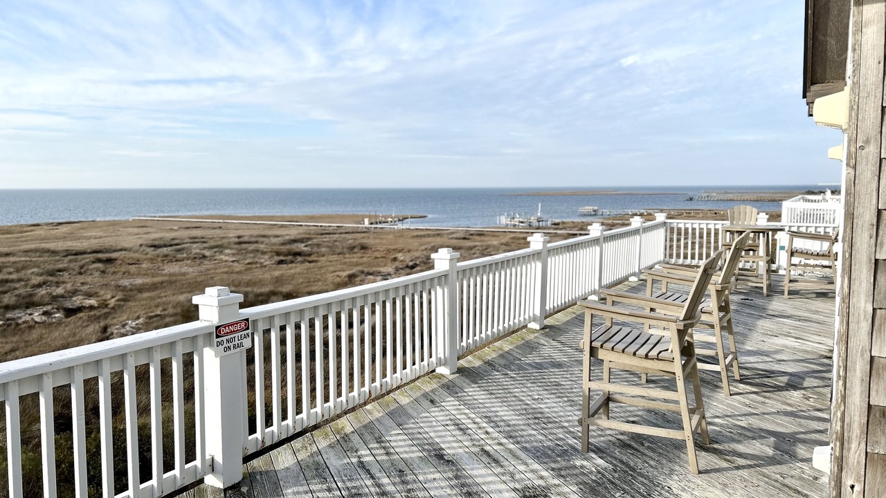 Photo of Patio Balcony in Wind Over Waves