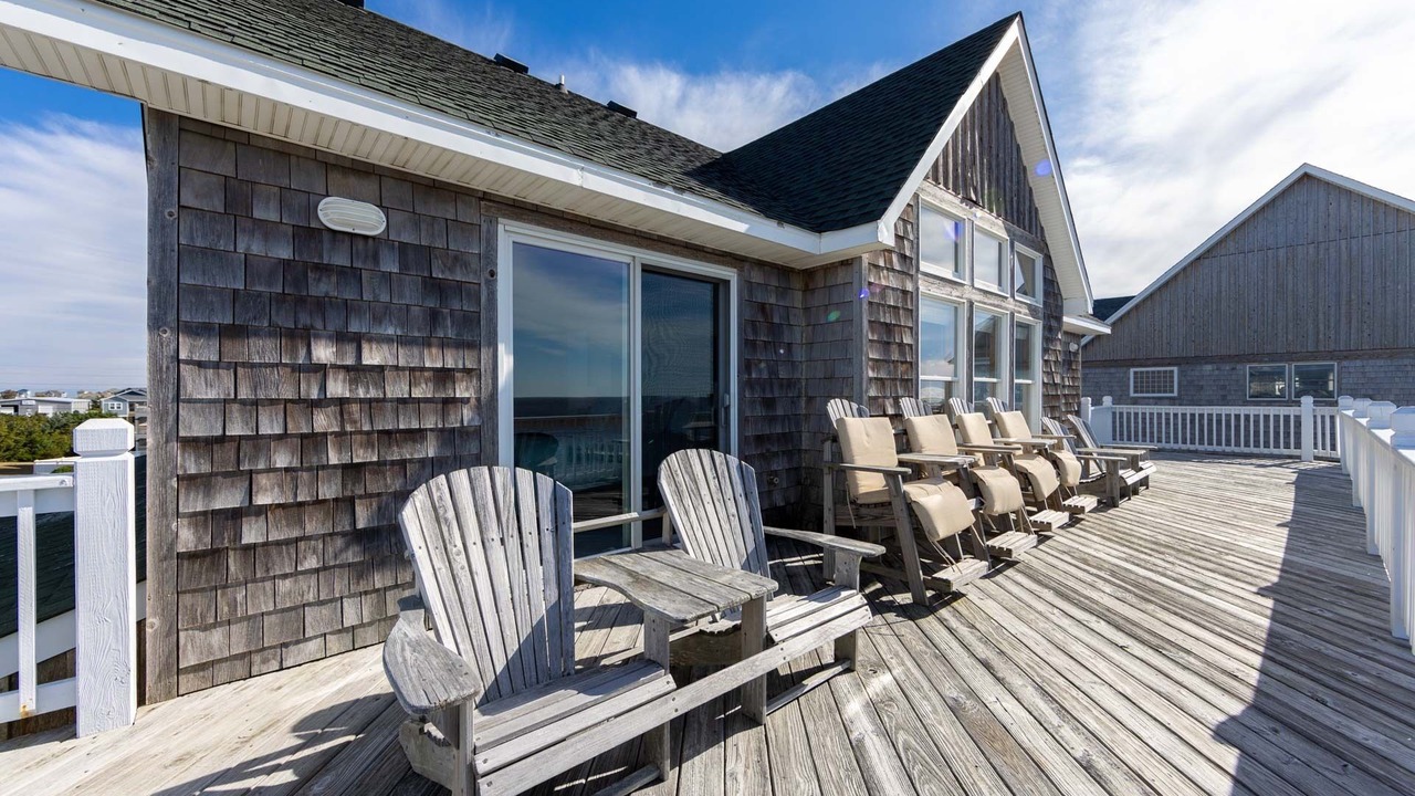 Photo of Patio Balcony in Wind Over Waves