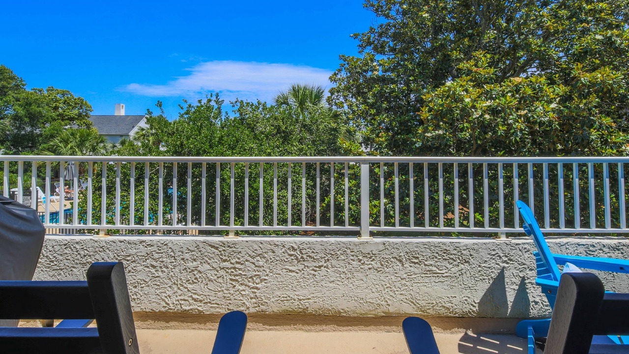 Photo of Patio Balcony in Palmetto Dunes