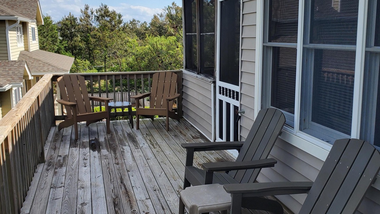 Photo of Patio Balcony in Whalehead Beach