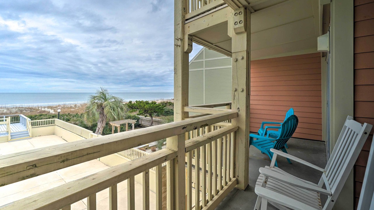 Photo of Patio Balcony in Caswell Beach