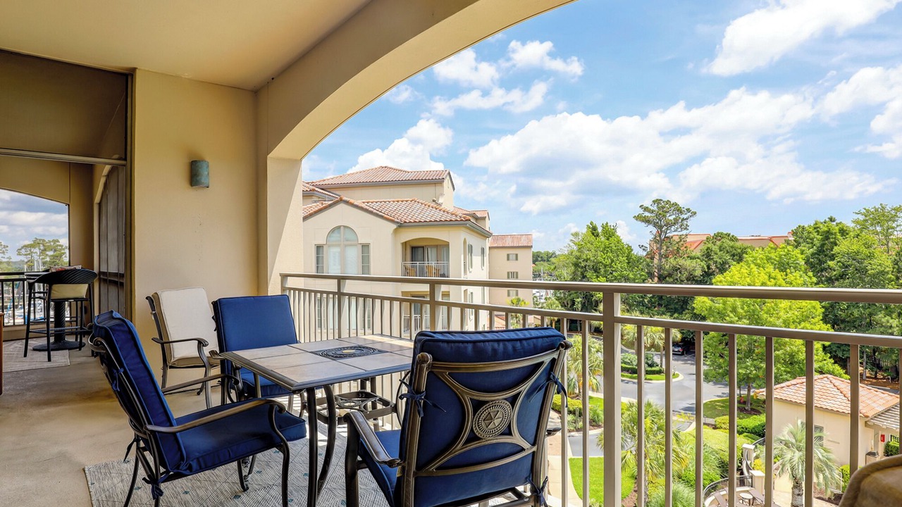 Photo of Patio Balcony in Palmetto Dunes