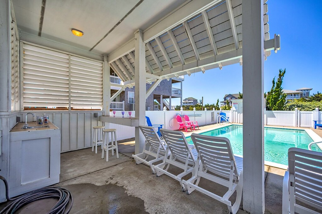 Photo of Patio Balcony in Wind Over Waves