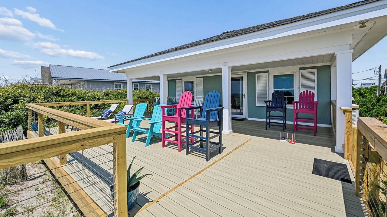 Photo of Patio Balcony in Topsail Beach