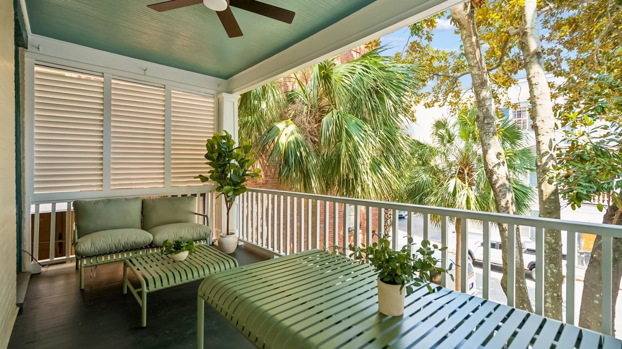 Photo of Patio Balcony in Charleston Historic District
