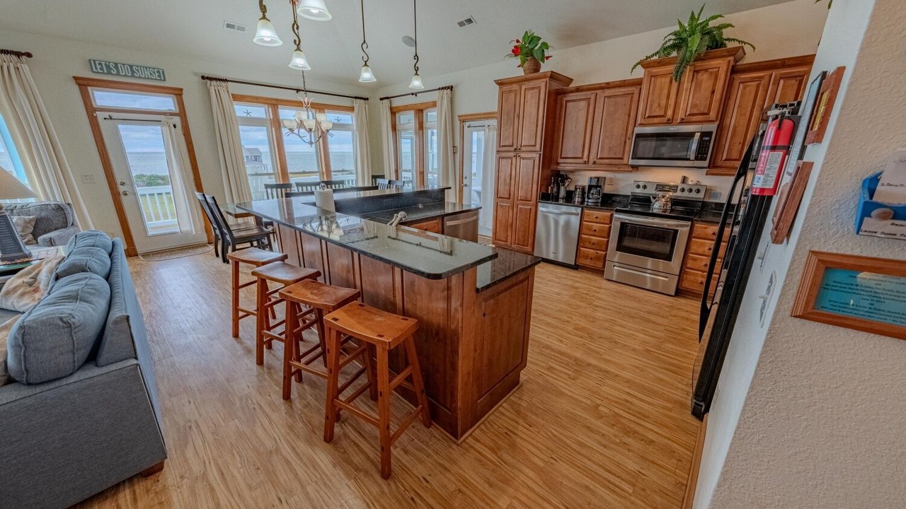 Photo of Kitchen in Wind Over Waves