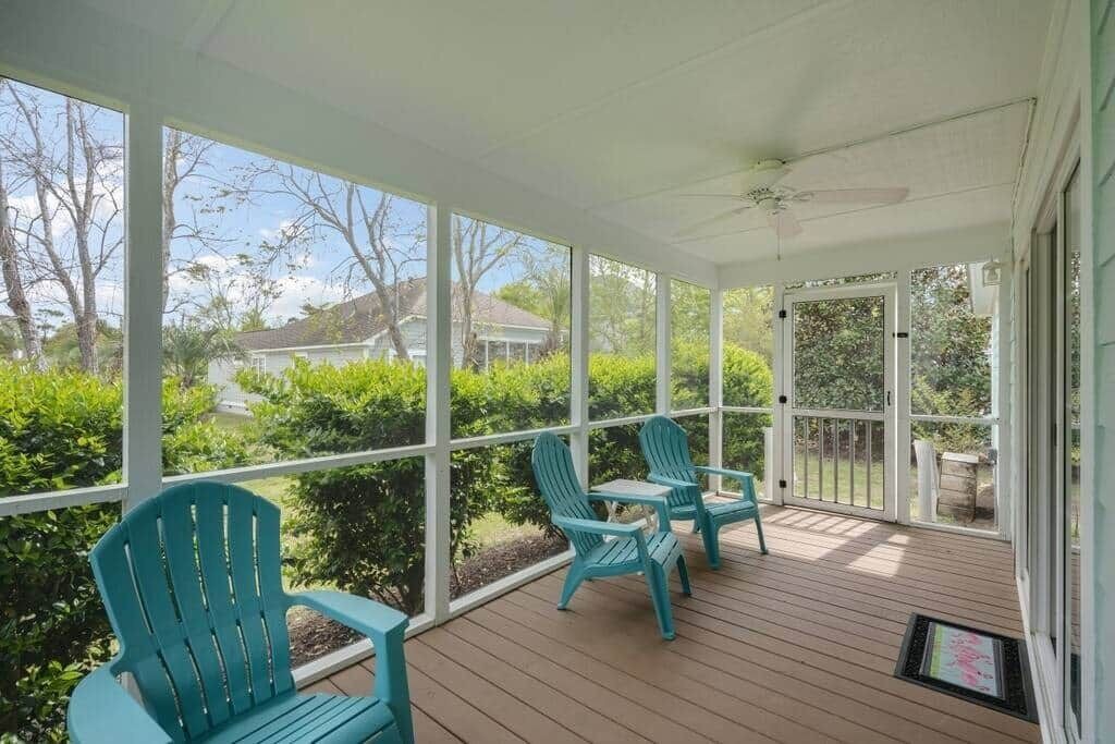 Photo of Patio Balcony in Caswell Beach