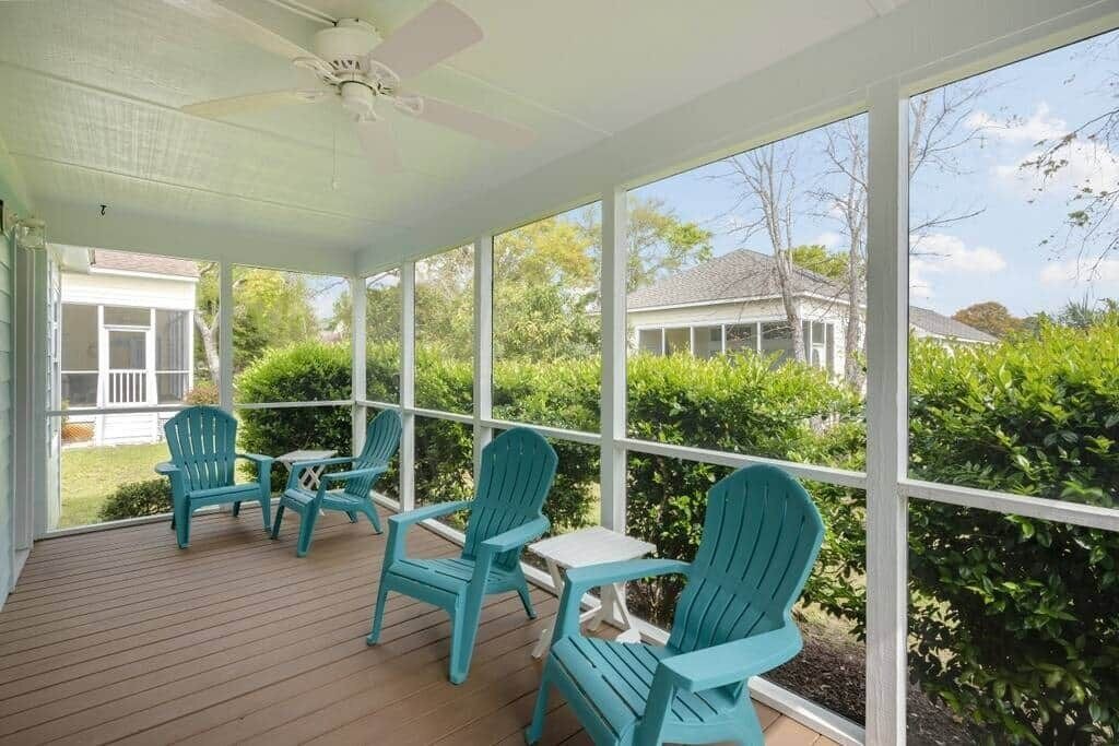 Photo of Patio Balcony in Caswell Beach