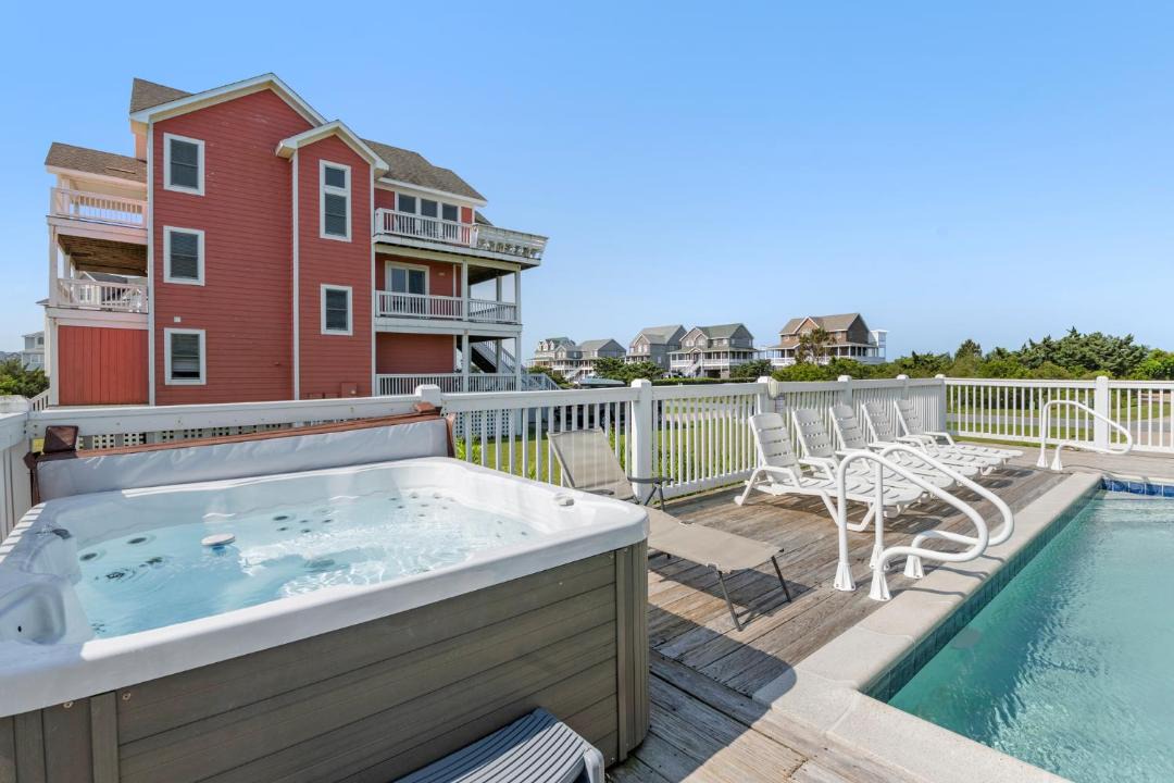Photo of Patio Balcony in Wind Over Waves