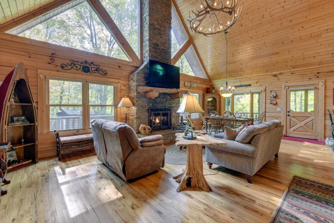 Photo of Livingroom in Cataloochee Ranch
