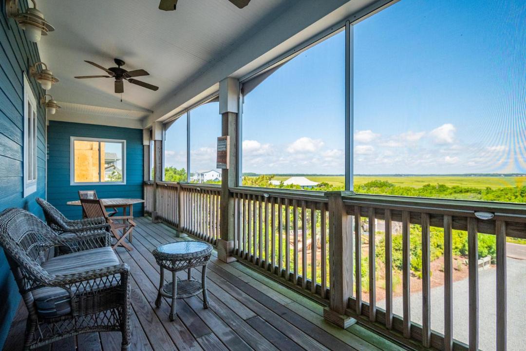 Photo of Patio Balcony in Caswell Beach