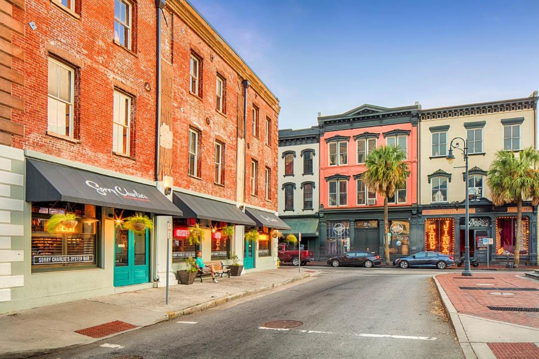 Photo of Buildings in Historic Downtown Savannah