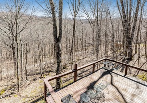 Cozy cabin w/ beautiful woodwork, sunroom and a private deck!