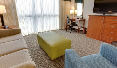 Suite, 1 King Bed with Sofa bed (Oversized, Sofa Sleeper, 2 Rooms)