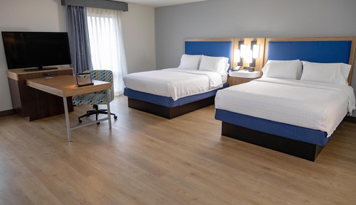 Two queen beds studio suite non smoking