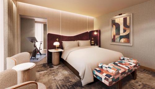 King Room with Premium Peloton Bike