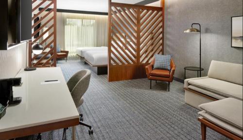 Queen Suite with Two Queen Beds and Sofa Bed