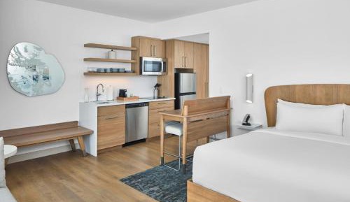 Studio with One King Bed and Sofa Bed