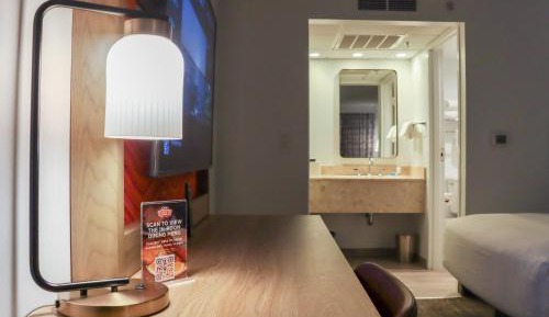 Double Room with Two Double Beds with View