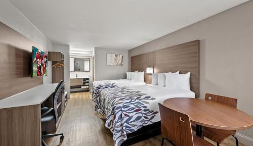 Deluxe Room with Two Double Beds Kitchenette Non-Smoking