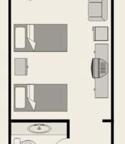 Standard Room with Two Queen Beds