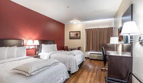 Premium Room with Two Double Beds Smoke Free (Upgraded Bedding and Snack Box)